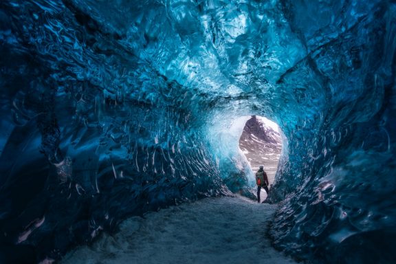 Ice caves before breakfast and boats if you fancy